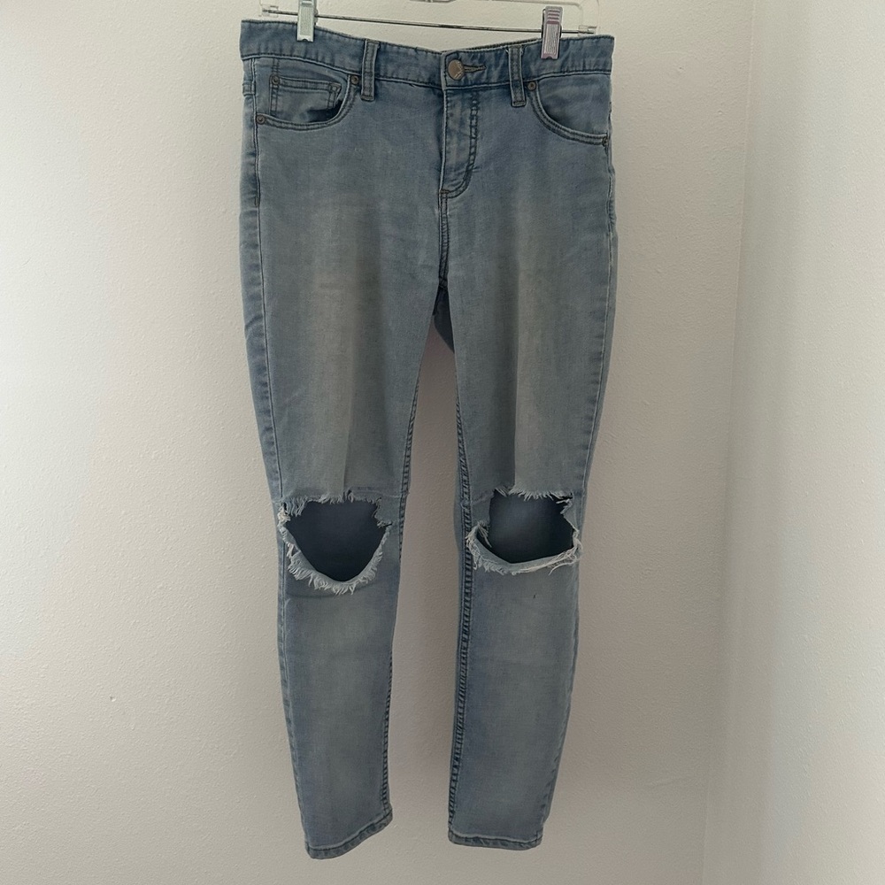 Free People Distressed Women's Jeans